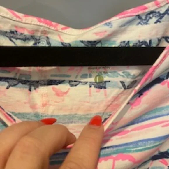 Lilly Pulitzer short sleeve dress / EUC / Size large - Picture 2 of 5